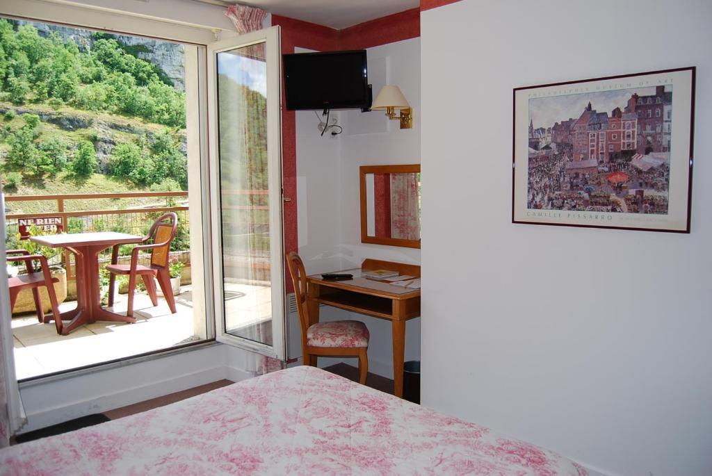 Le Terminus Des Pelerins Hotel Rocamadour Luaran gambar